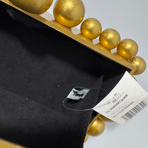 Cult Gaia Eos Box Clutch Beaded Gold - Picture 6 of 7